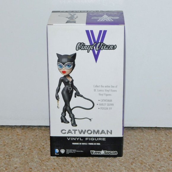 2015 Funko Vinyl Sugar DC Comics Vinyl Vixens Catwoman Figure Brand New MIB - Picture 2 of 7